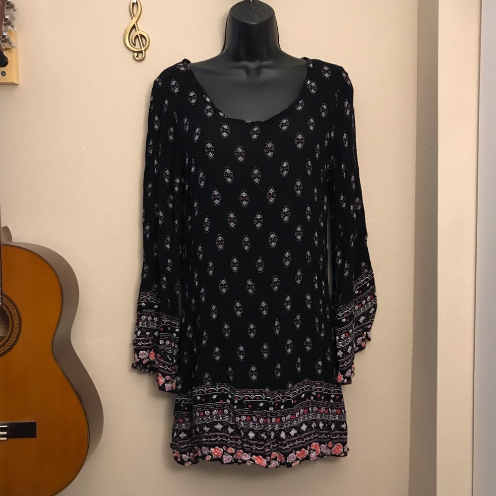 Flowy and floral dress